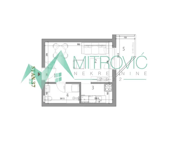 Stan - Novi Sad Klisa - 1003589