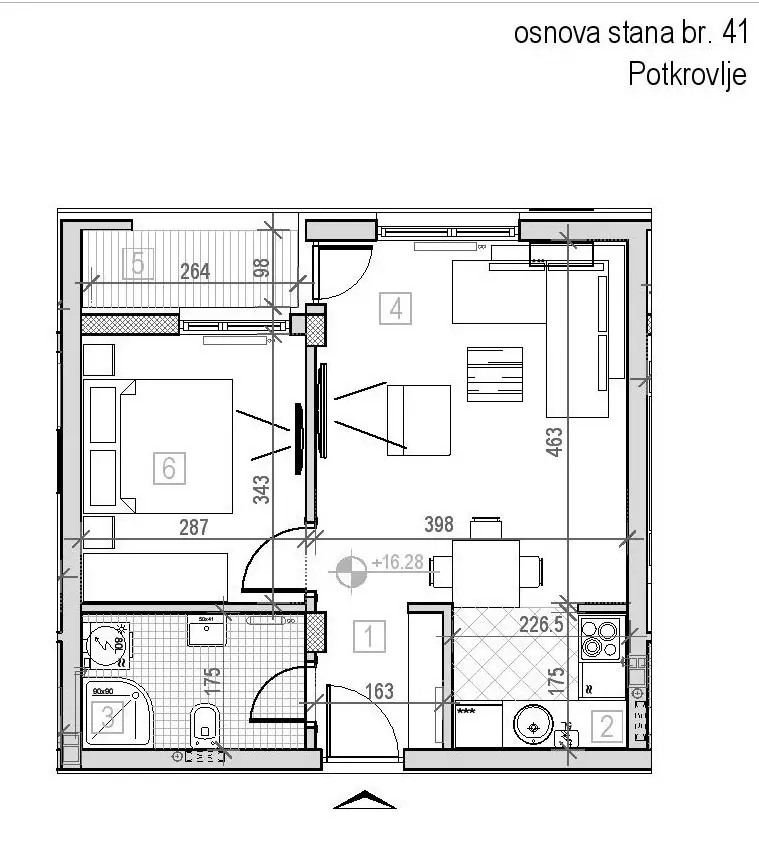 Stan - Novi Sad Podbara - 1042088