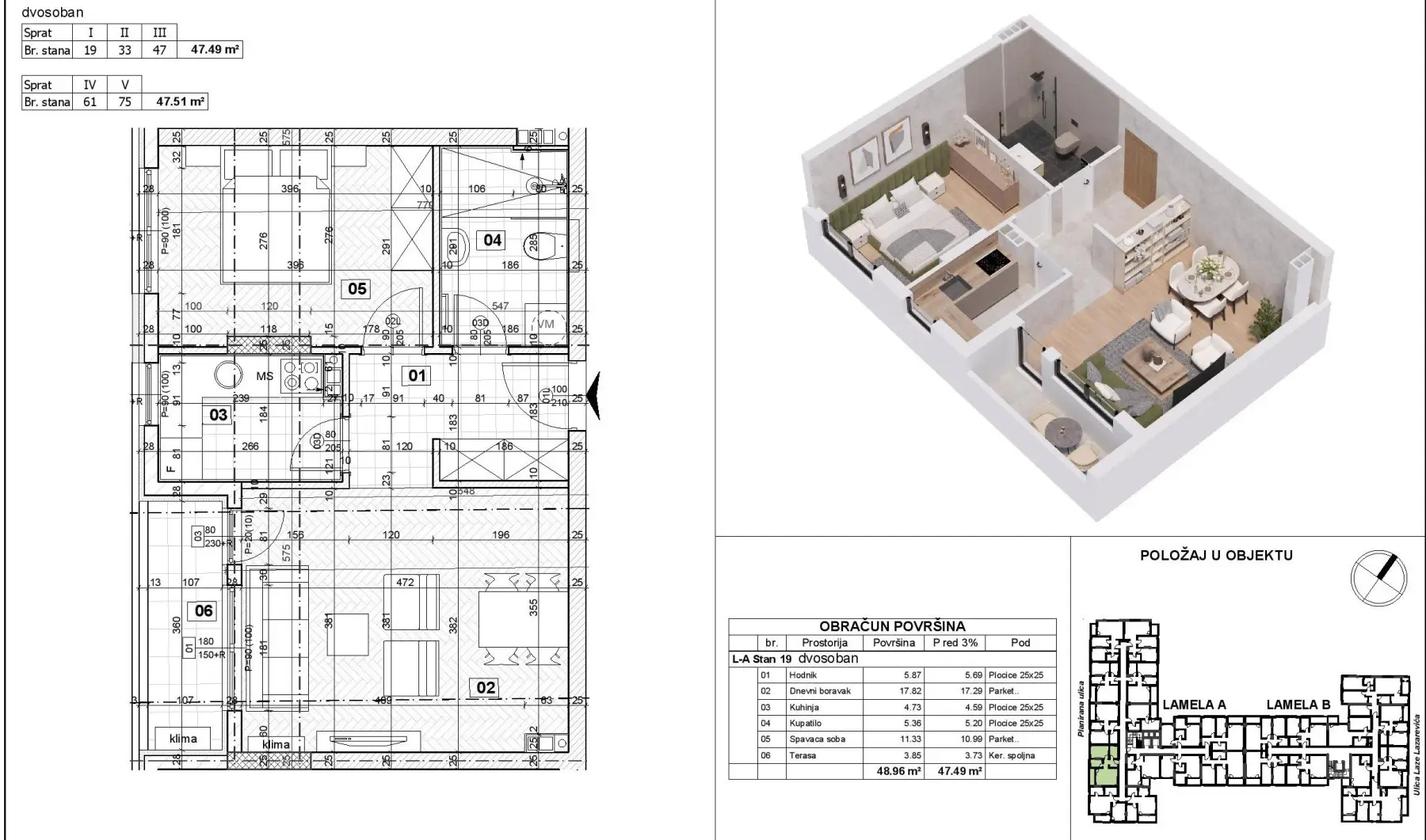 Stan - Novi Sad Telep - 1042113