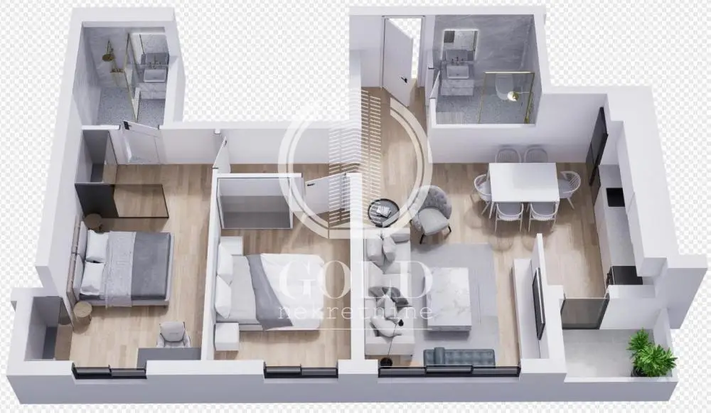 Stan - Novi Sad Bulevar patrijarha Pavla - 204011462