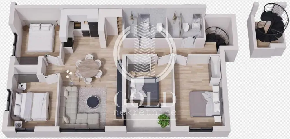 Stan - Novi Sad Bulevar patrijarha Pavla - 204011456