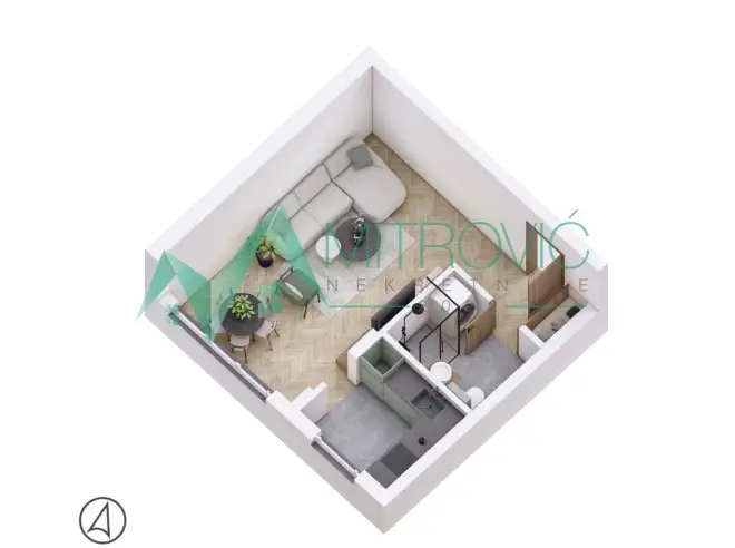 Stan - Petrovaradin (Novi Sad) Petrovaradin - 1002566