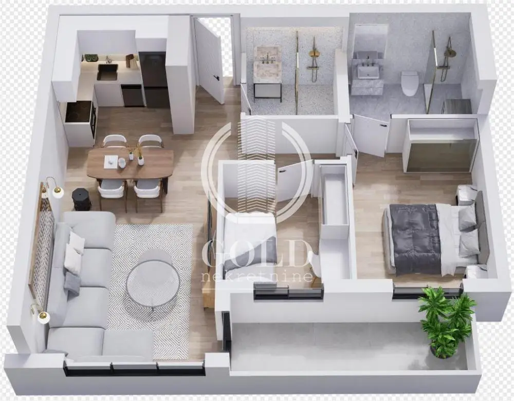 Stan - Novi Sad Bulevar patrijarha Pavla - 204011452