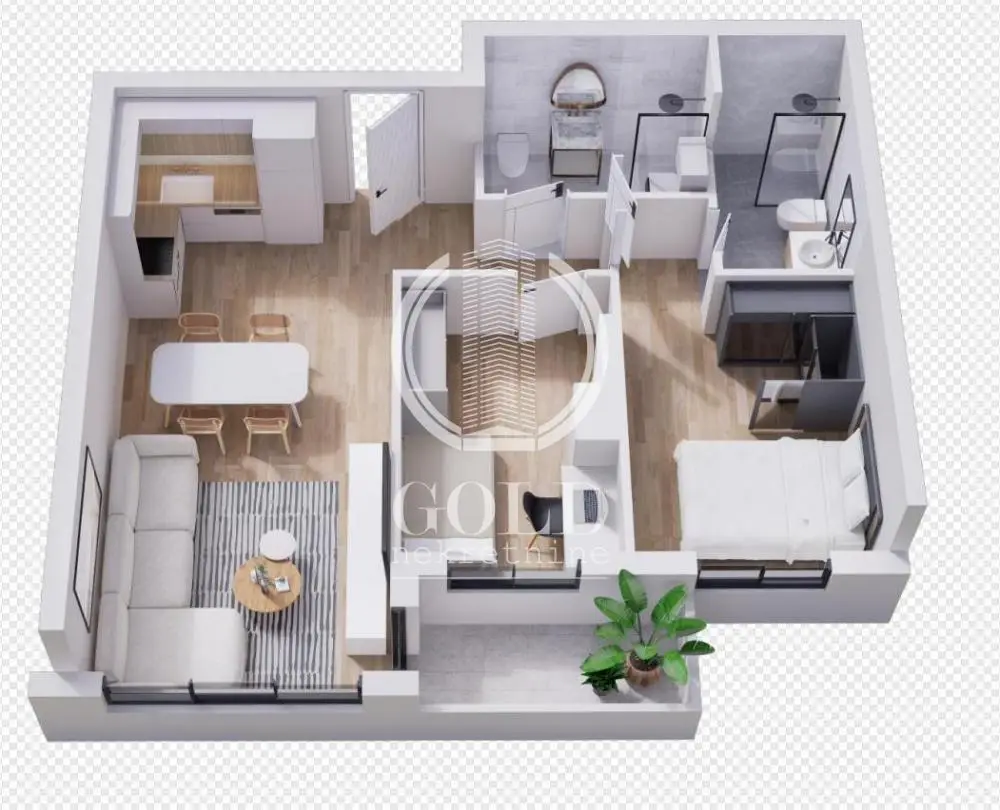 Stan - Novi Sad Novo Naselje - 204011424