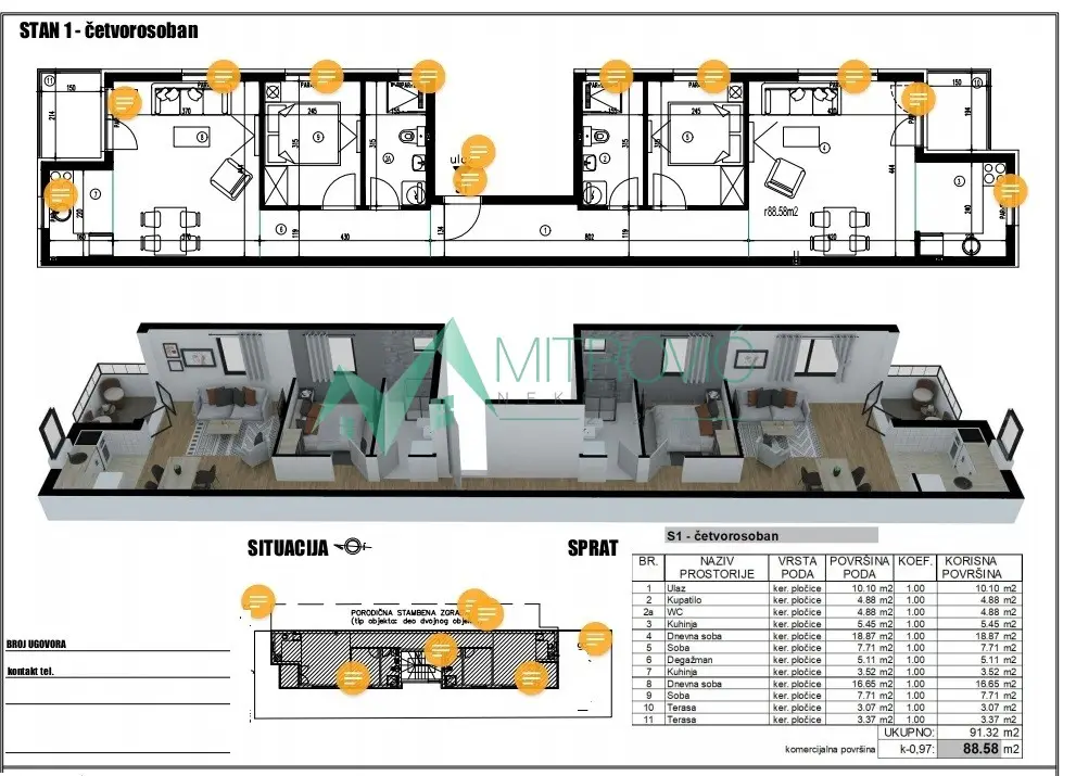Stan - Novi Sad Adice - 1002473