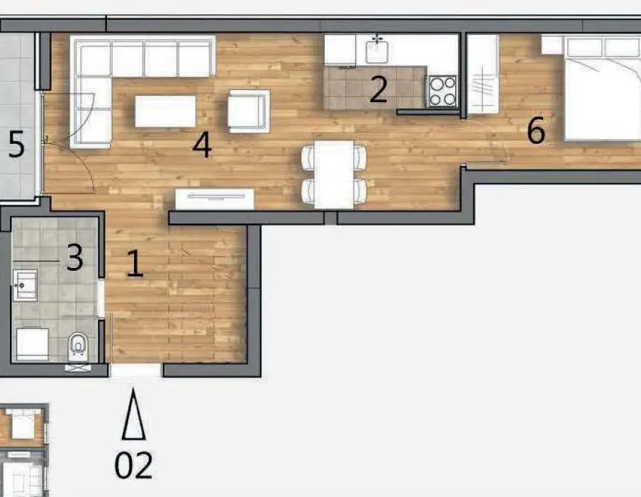 Stan - Novi Sad Telep - 1040778