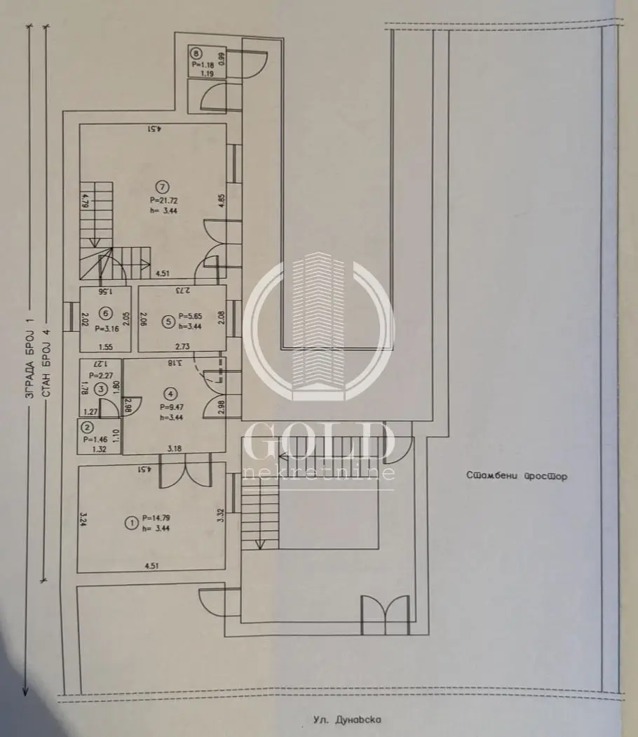 ČETVOROSOBAN SALONSKI STAN - Pešačka zona* 108m2* ID#10771