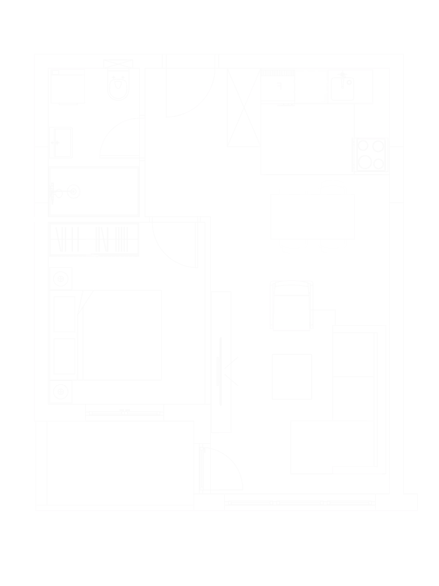 Stan 43m² — Bulevar patrijarha Pavla, Novi Sad