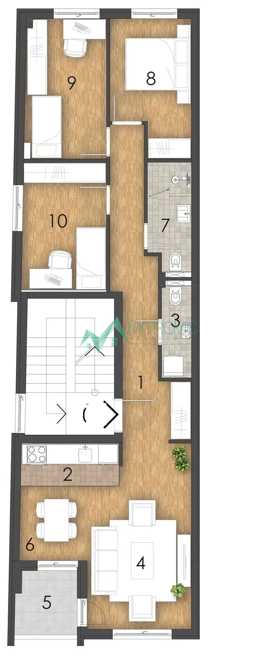 Stan 79m² — Telep, Novi Sad