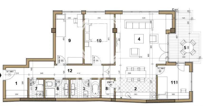 Stan 108m² — Centar, Novi Sad