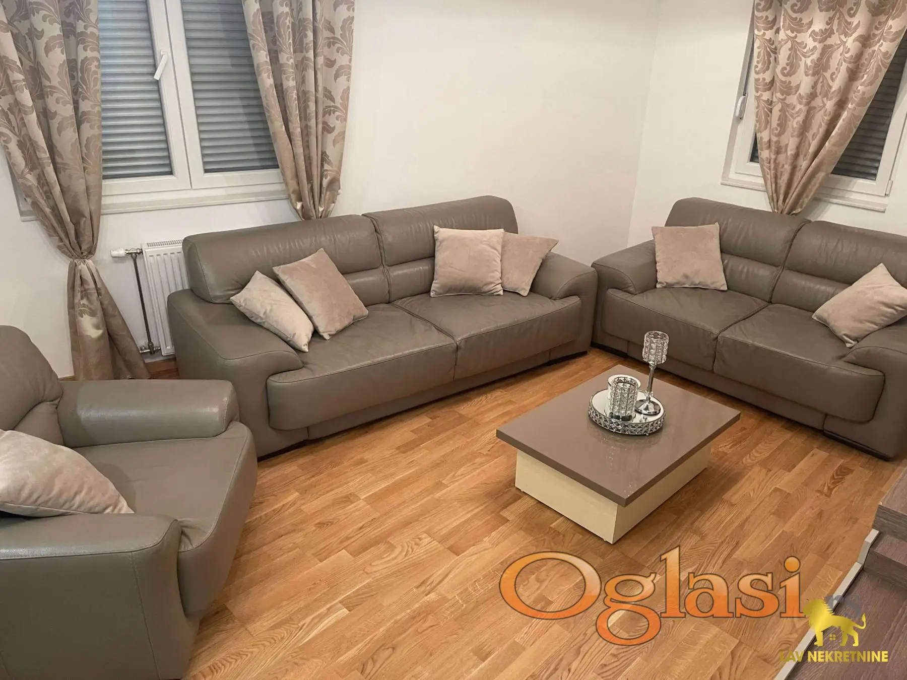 Apartment for rent, new construction in Kej Garden Residence complex, fully equipped. Quiet area close to