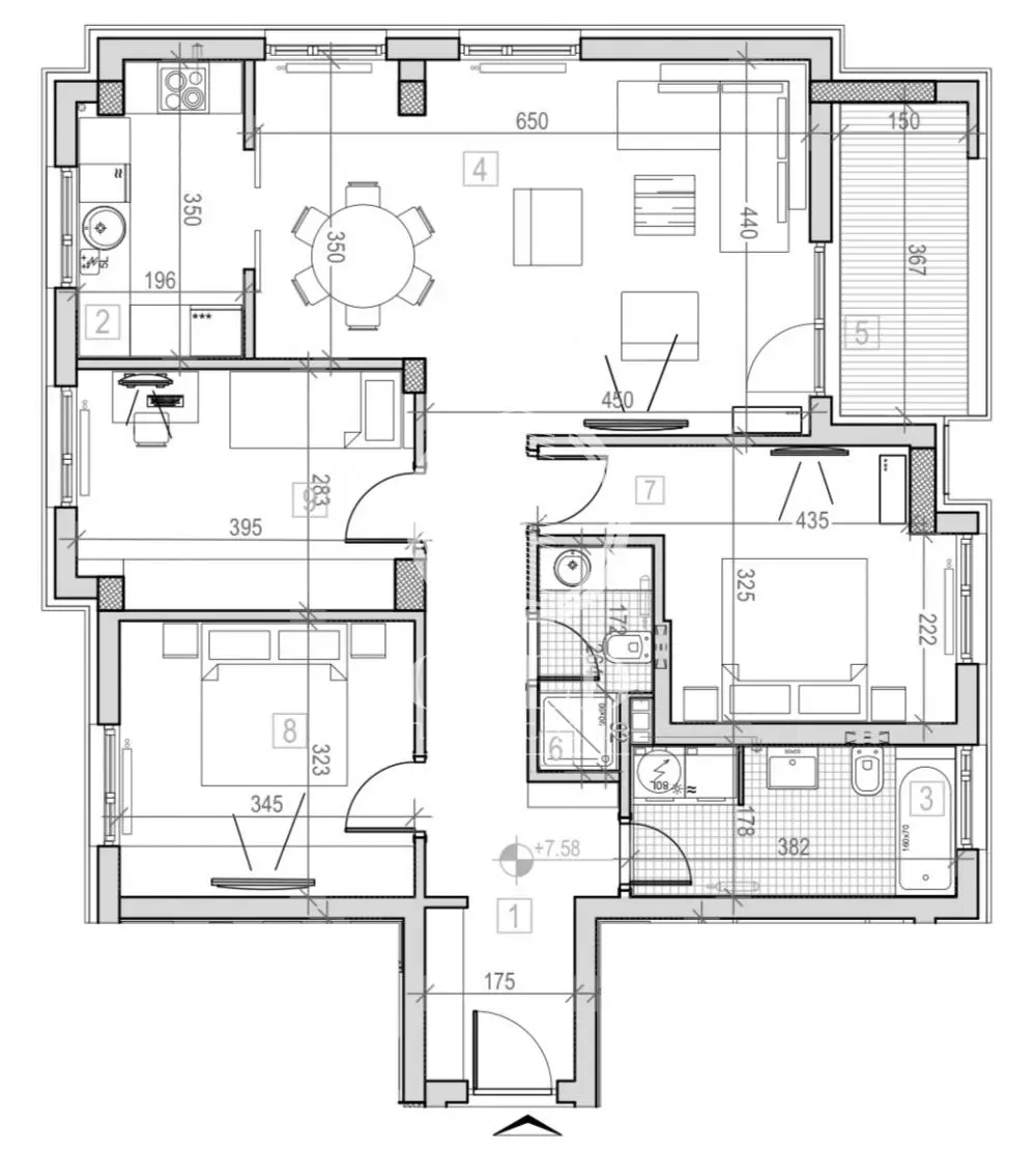 Stan 94m² — Podbara, Novi Sad