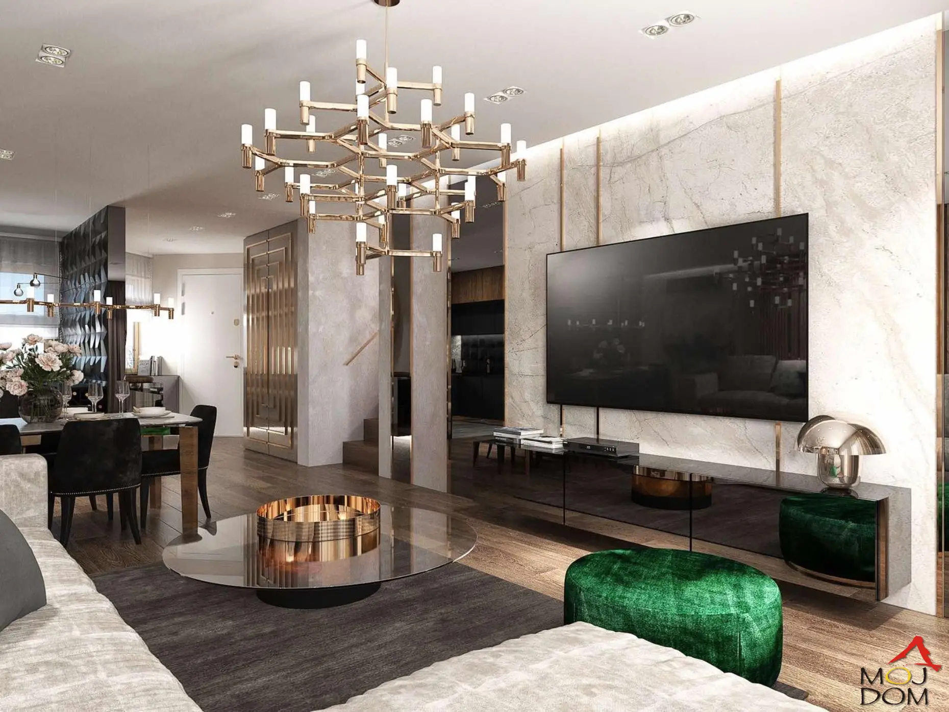 Exclusive offer on Bulevar Oslobođenja!!!
Beautiful four-room apartment in the center of all city happenings!
It provides all the comfort you would have in a house and, of course, all the advantages of living in a building. The apartment has a perfect layout, with