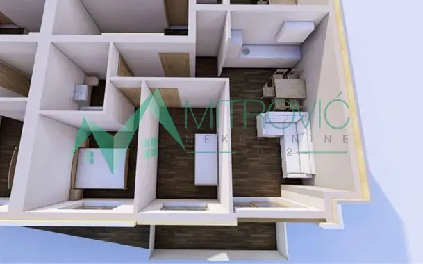 Apartment for sale in Sremska Kamenica 56m2 - quality construction, top materials, peaceful and green surroundings; VAT refund