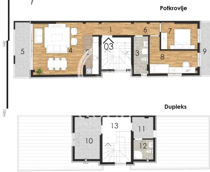 Stan 114m² — Telep, Novi Sad