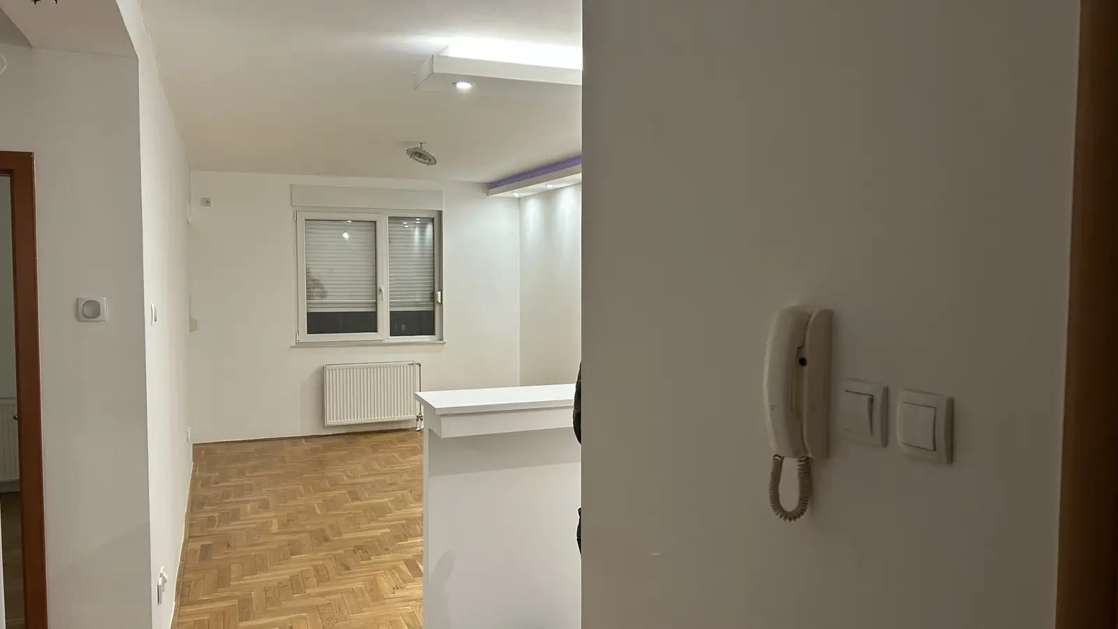 Novi Sad, excellent bright two-room apartment in a newer building with an elevator in Hadzi Ruvimova Street in Nova Detelinara. The ap