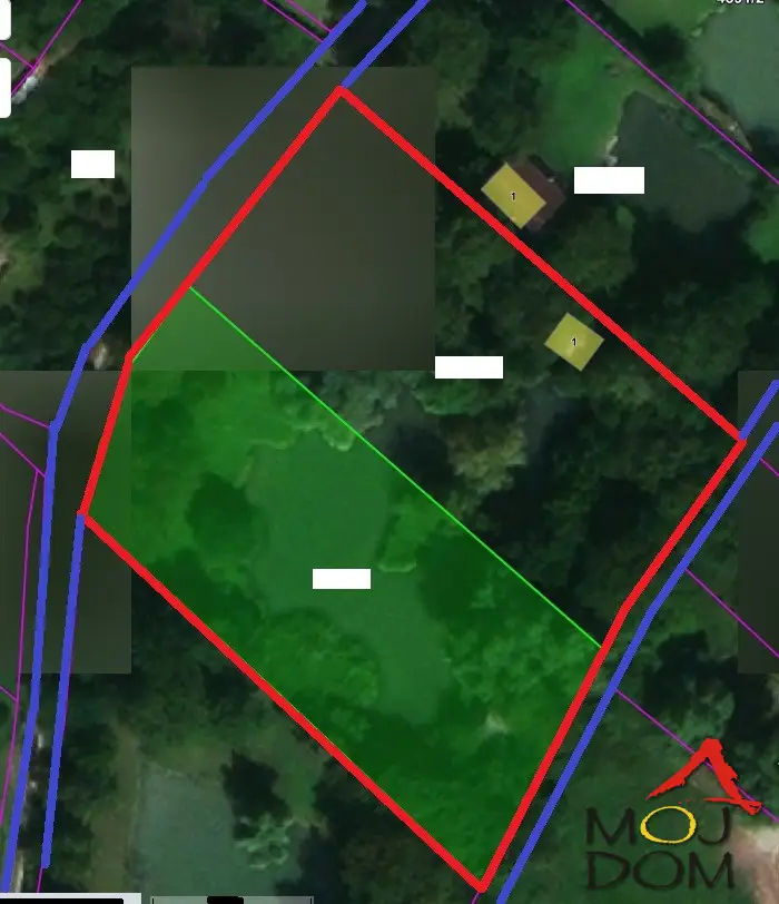We offer you a unique investment opportunity, a plot consisting of two parcels with a total area of 4,332m2. This is a special natural oasis with its own pond. The parcels can be further divided, are in the construction zone and very clos