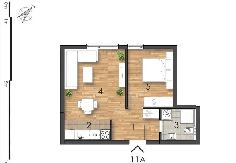 Stan 40m² — Telep, Novi Sad
