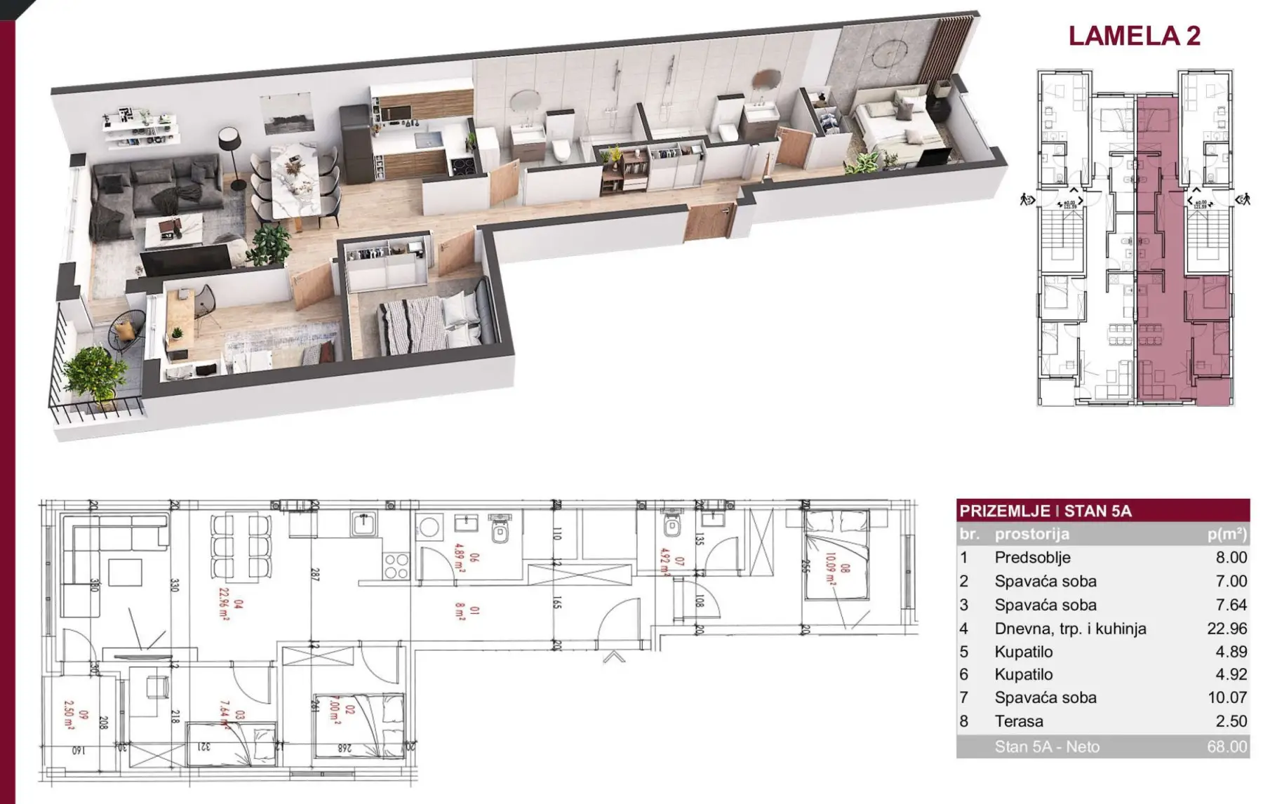 NOVI SAD. PETROVARADIN. ALIBEGOVAC. THREE AND A HALF ROOM APARTMENT. PLUS VAT (Svet nekretnine, Novi Sad, Reg. no. 405)