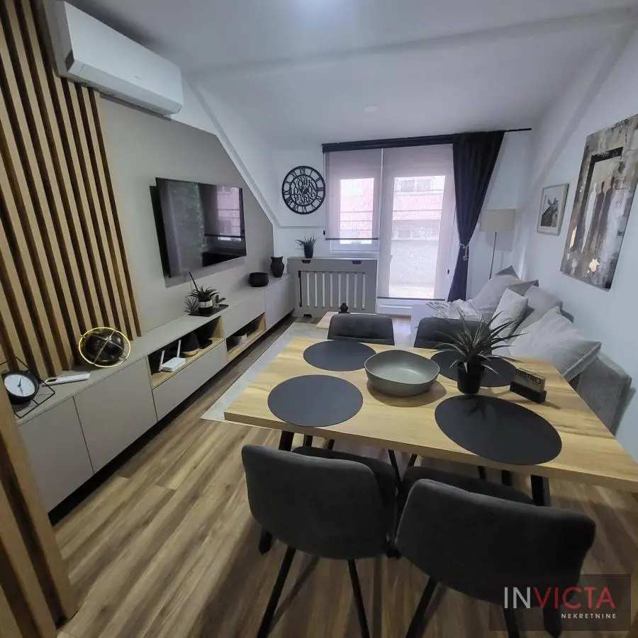 Luxury two-room apartment with garage - center