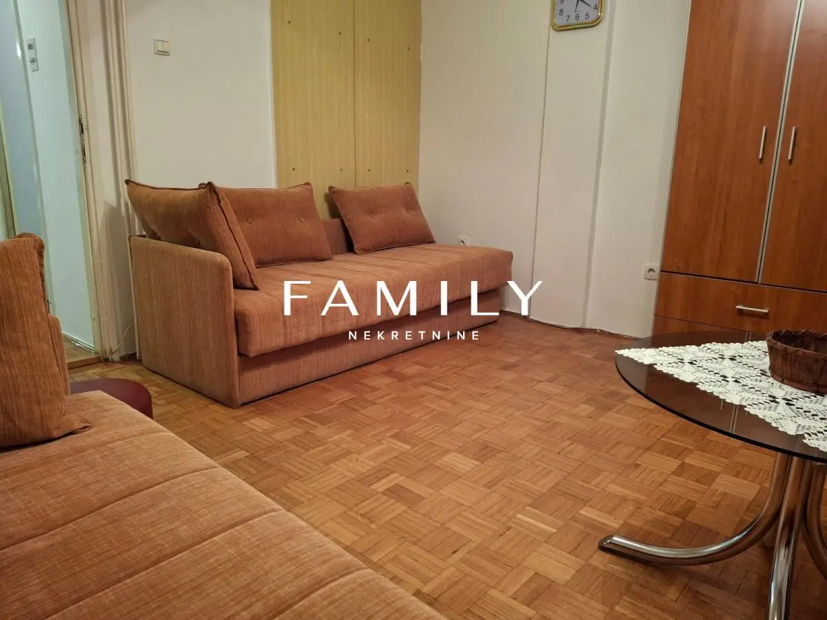 Furnished two-bedroom apartment for rent 45m² – Novi Sad, Novo Naselje – Mileve Marić