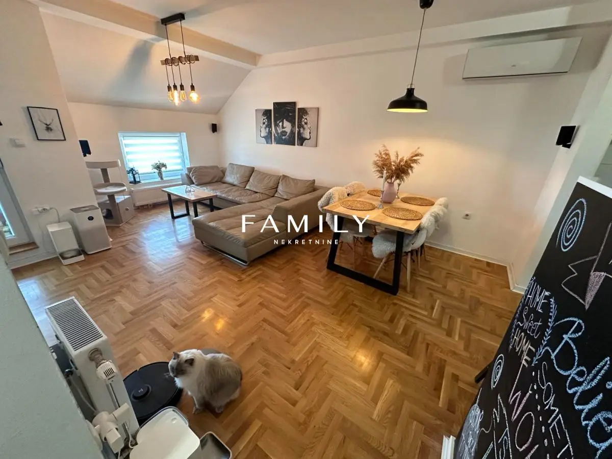 Fully equipped duplex 94 m² in Somborska street with parking space