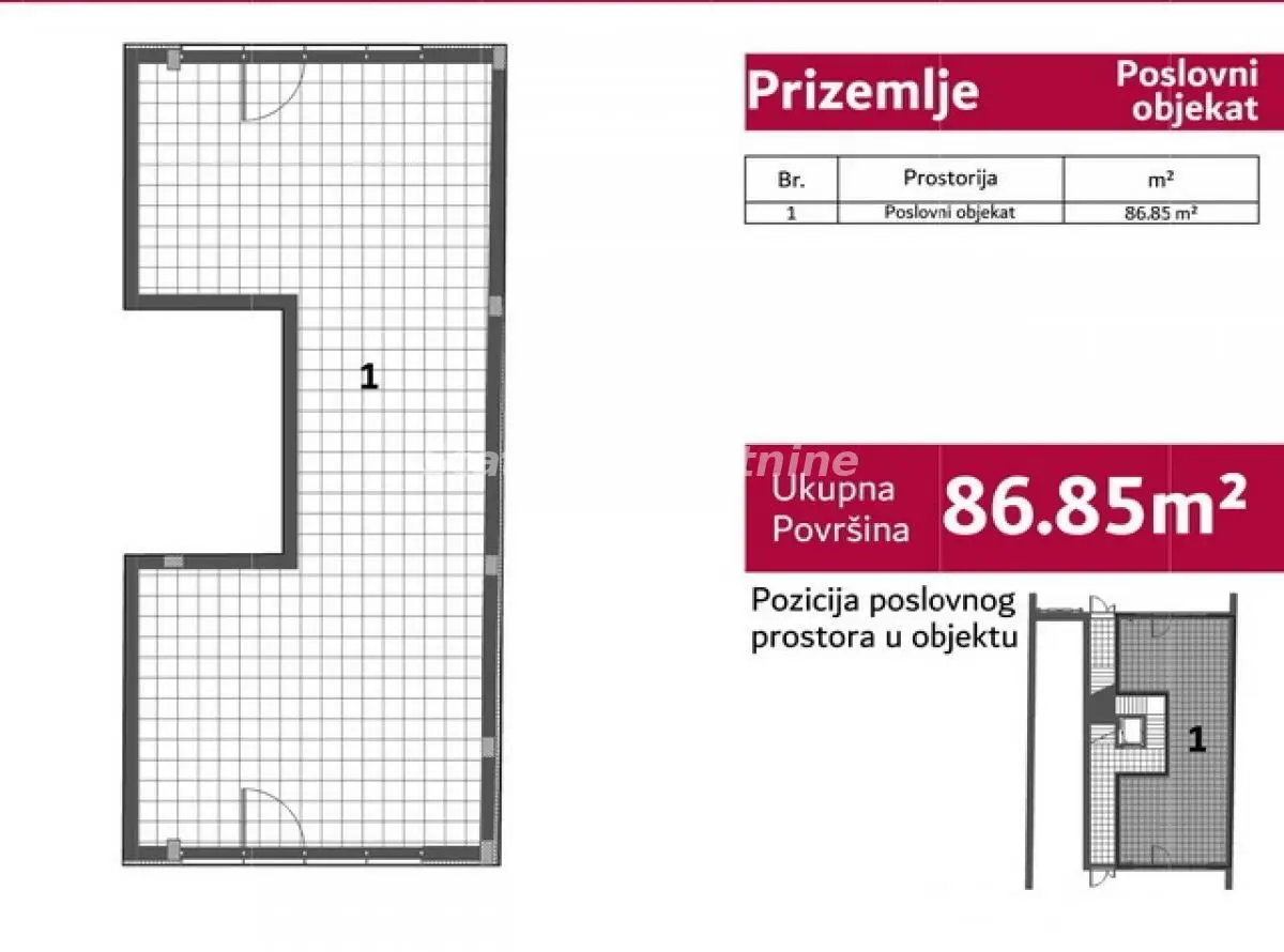 Južni Telep - Commercial Space 87 m2 near Patriarch Pavle Boulevard at an Excellent Location - 065/385 8880