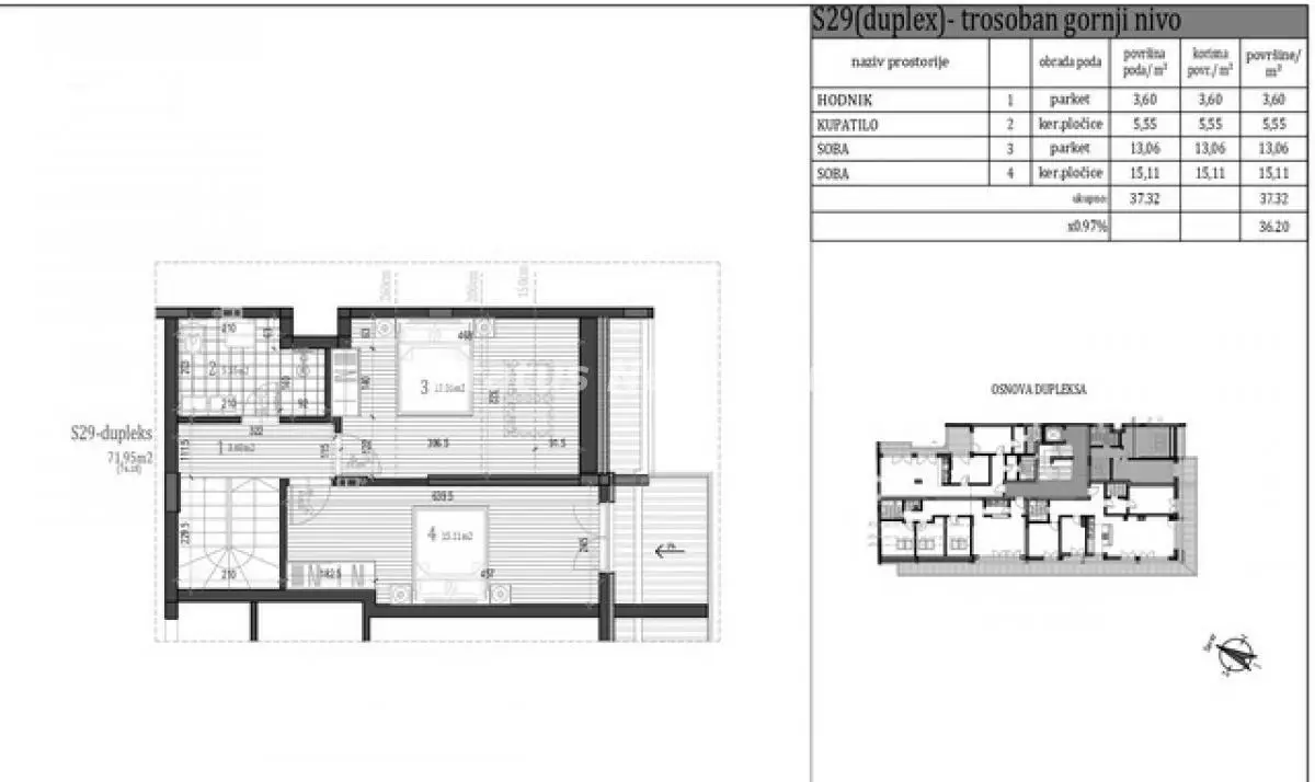 Evropski Boulevard-*Our Recommendation*-Fantastic Three-Bedroom Duplex 74 m2-VAT Refund-065/385 8880