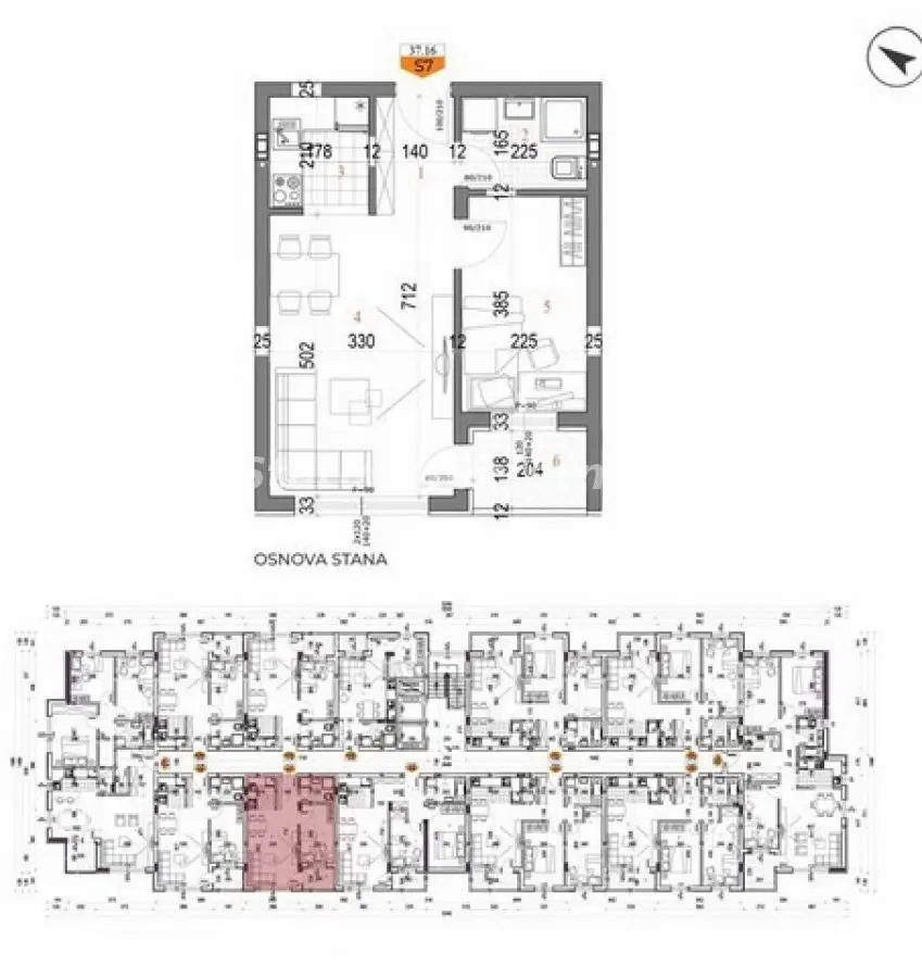 Telep - One and a half Room Apartment 38 m2 with Terrace under Construction - VAT Refund -065/385 8880