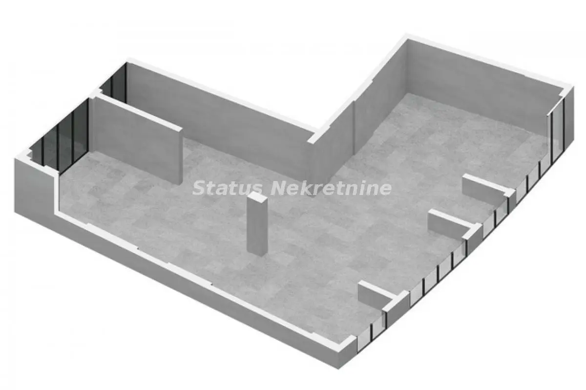 Podbara-Large Commercial Space 207 m2 in Convenient Area-with VAT-065/385 8880