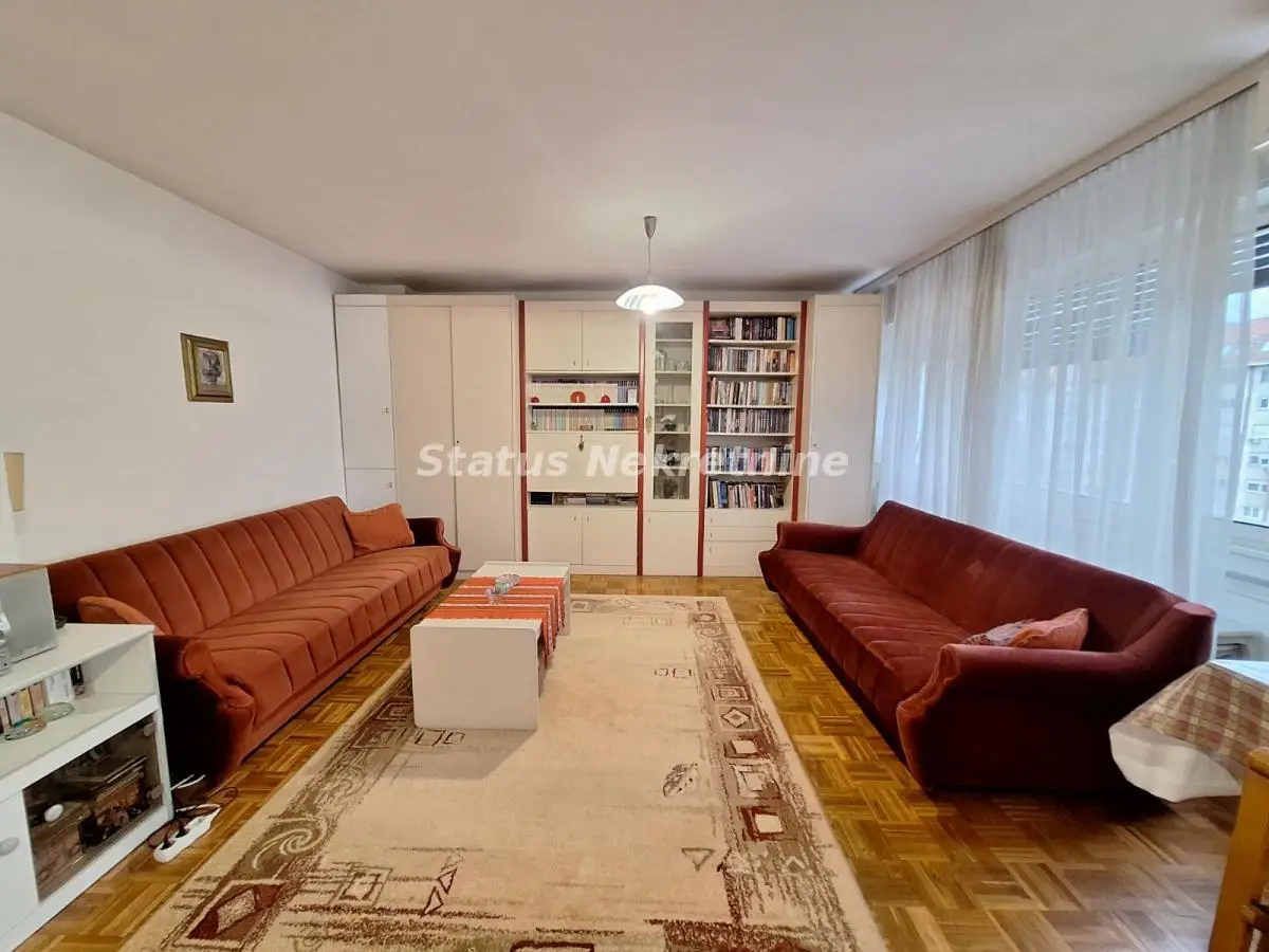 FURNISHED EXCELLENT ONE-ROOM APARTMENT 49M2, BOULEVARD OSLOBOĐENJA, 350EU