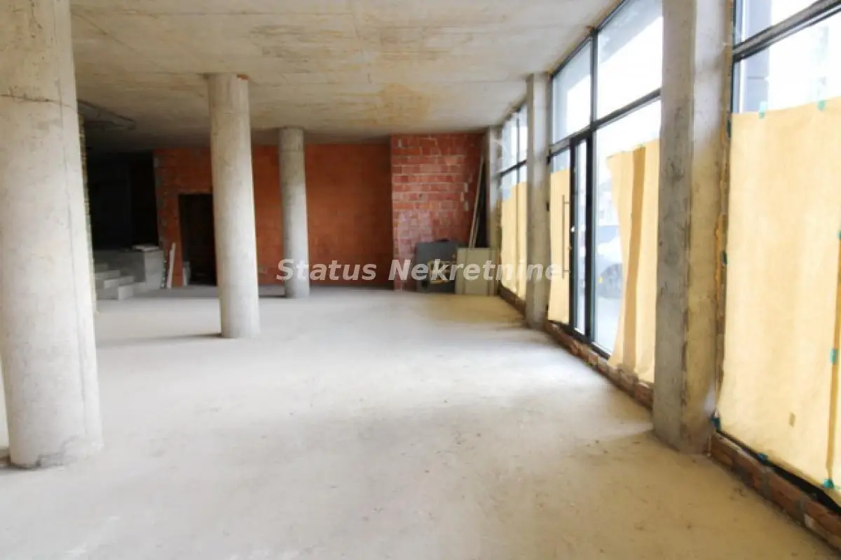 Excellent New Commercial Space - with underground garages - on a very busy street