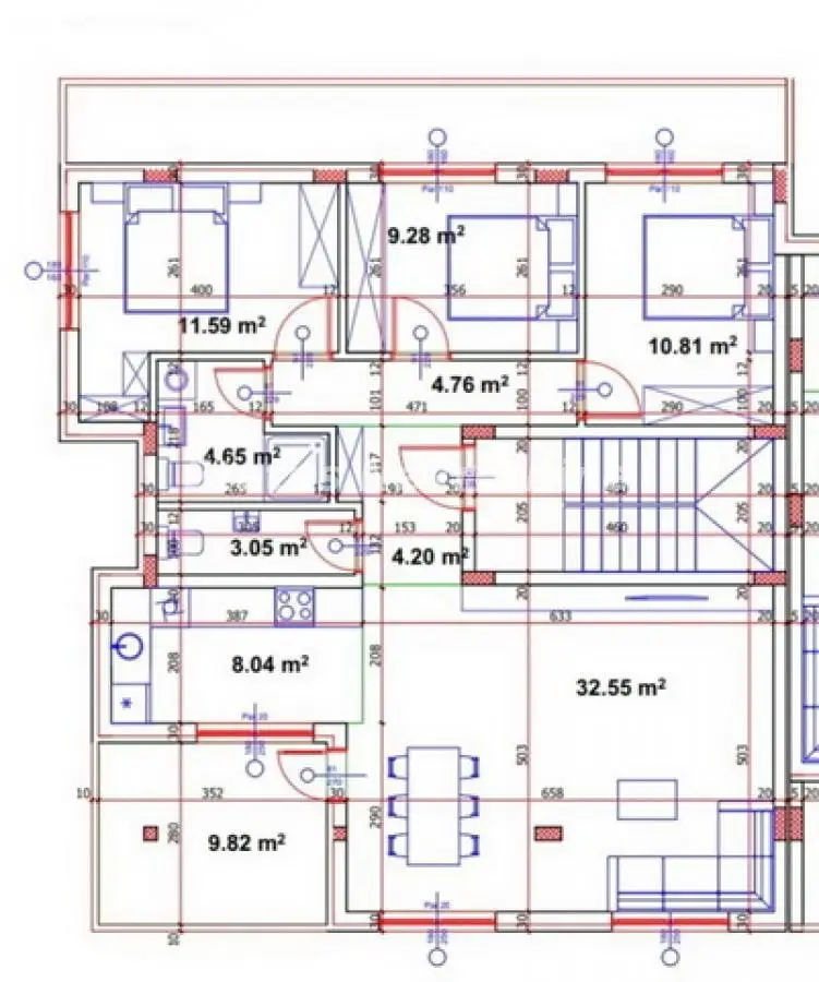Futog-Veliki Četvorosoban stan 99 m2 u Izgradnji-mogućnost povrata PDV-065/385 8880