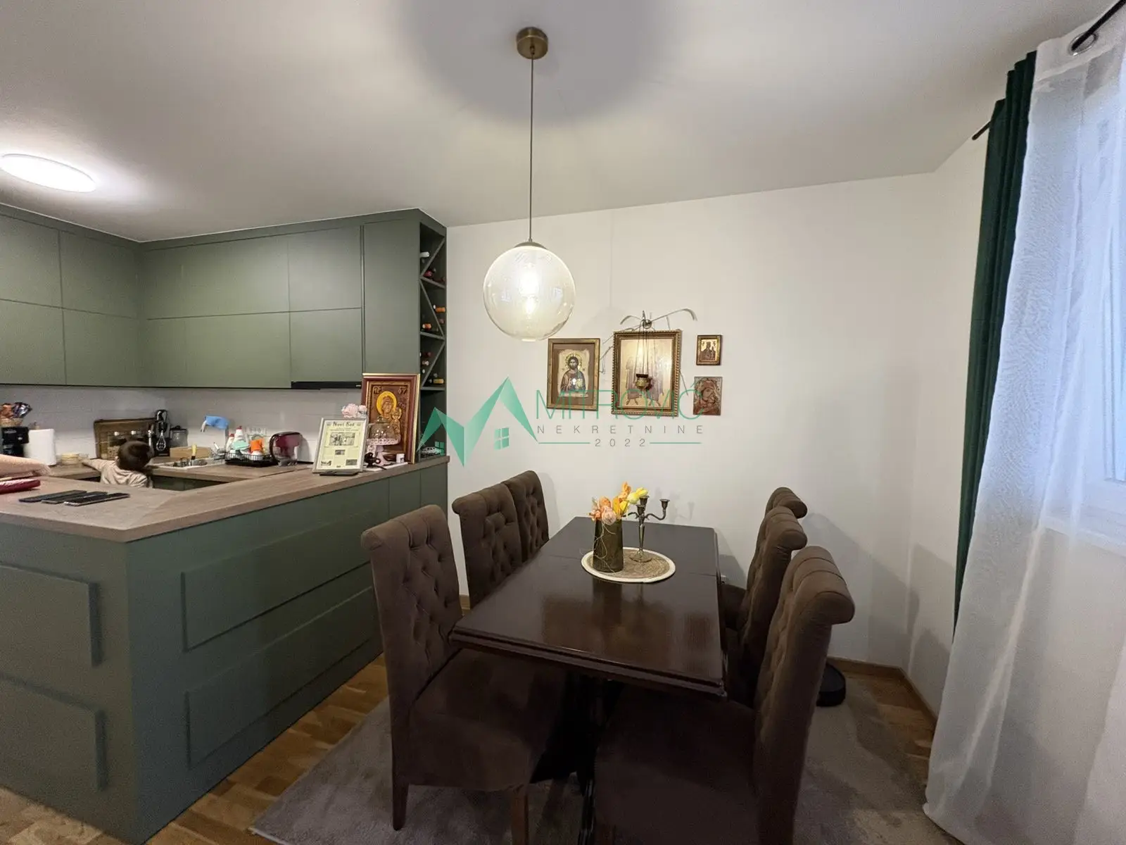 Comfortable four-room apartment, 74m2!