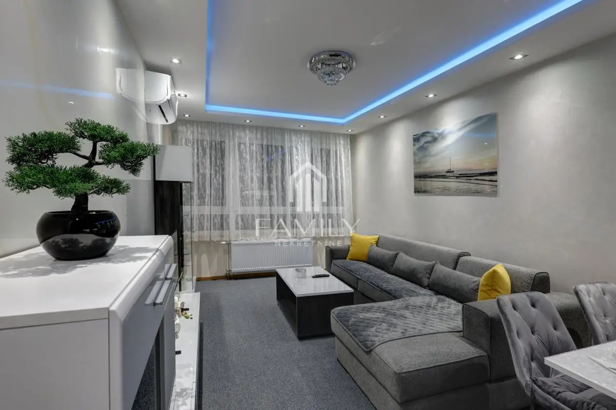 Luxurious two-room apartment with garage and security