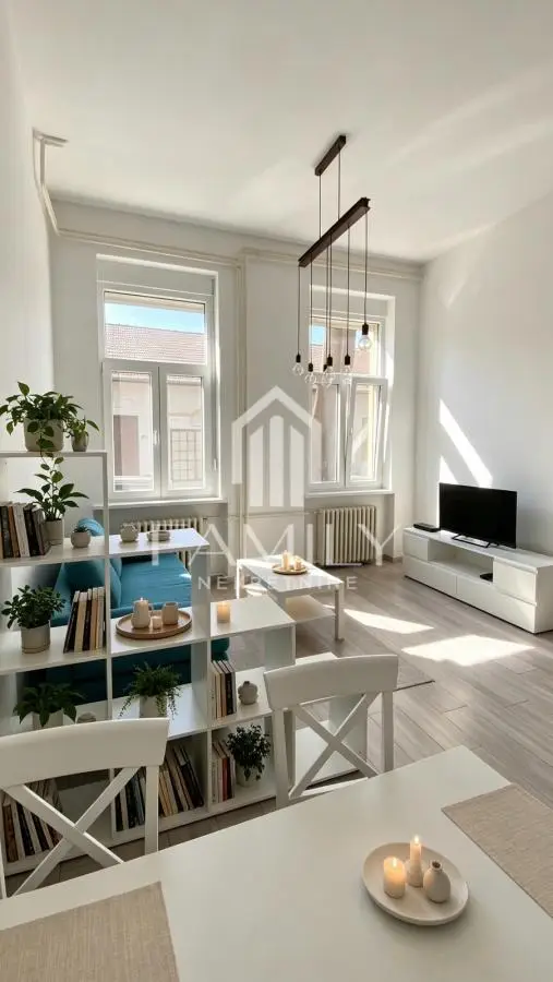 Renovated one-room apartment for rent in Lukijana Mušickog, 40m2