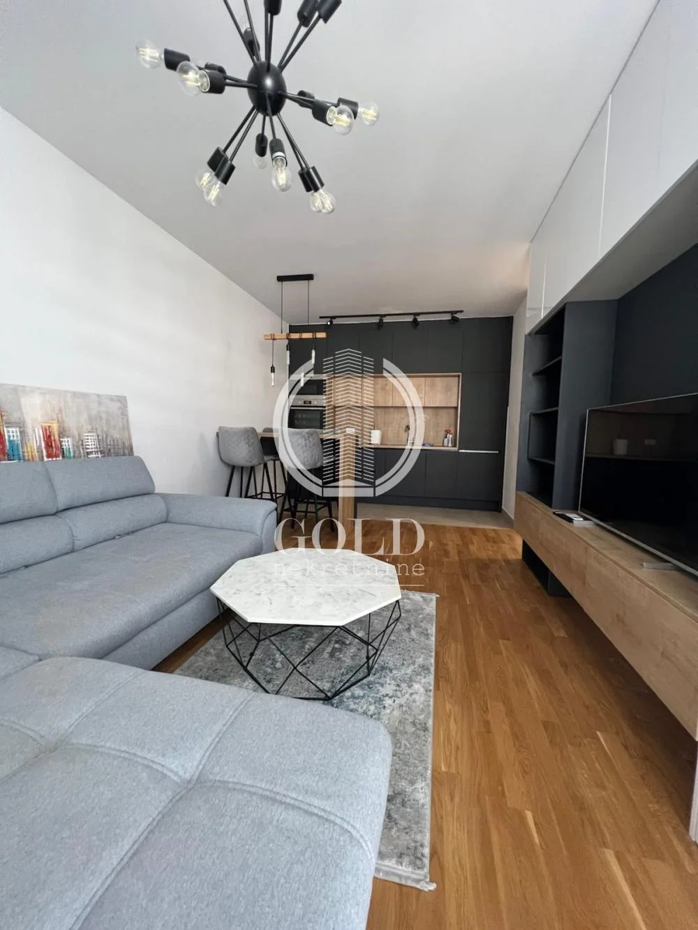 For sale - two and a half bedroom apartment - new - Kej Garden - Beogradski kej. Registered - move-in ready ID#11738