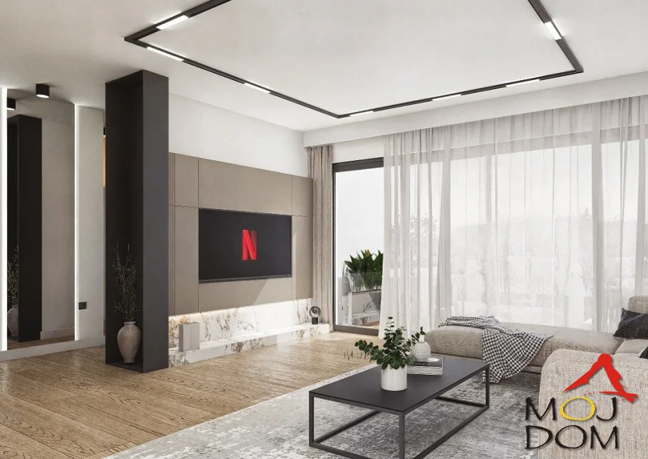On offer: an exclusive family apartment, under construction, in a luxury urban villa in North Telep – an area of Novi Sad known for peace, wide streets, and excellent connectivity to all parts of the city. Surrounded by boulevards, yet isolated from city bustle
