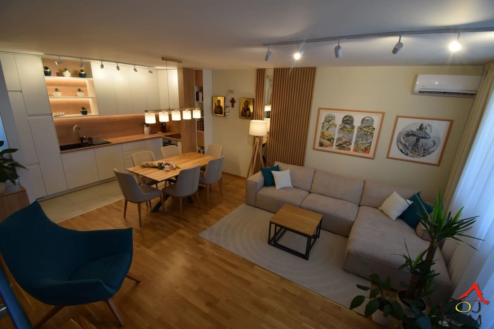 Spacious duplex in an excellent location – ideal for family living

A four-room duplex of 111 m² is for sale in one of the most desirable parts of Novi Sad. The location is perfectly connected to all city amenities and is ideal