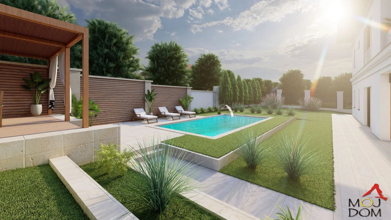 I am selling a registered villa with an indoor pool overlooking Novi Sad. The house is secure for living and enjoyment. The best house available in Novi Sad and the area. The house can be adapted to the buyer's needs. It is located in the best location in Sremska Kamenica.