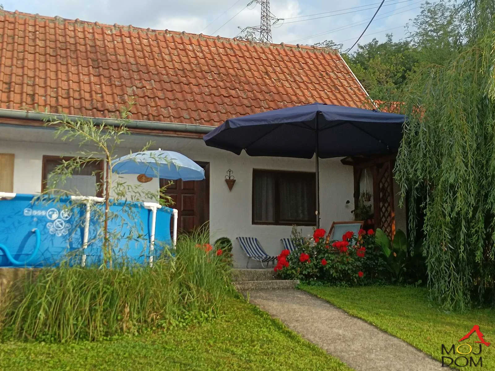 In an attractive and quiet location on Popovica, with an open view towards Sremska Kamenica, there is this nice and cozy house, ideal for family life or as an investment close to the city. The property is situated on a spacious plot of 999 m², cl