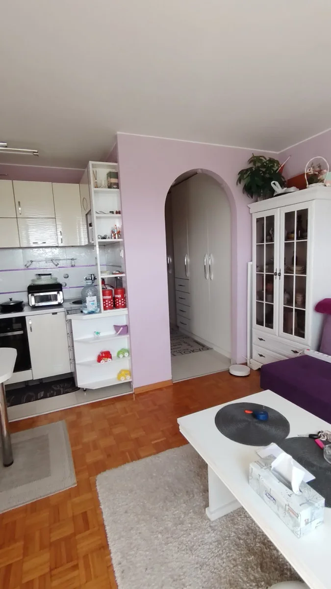 Novi&nbsp; Sad -Novo NaseljeOdlicno odrzavana garsonjera od 29 kvatrata koja se prodaje zajedno sa namestajem 