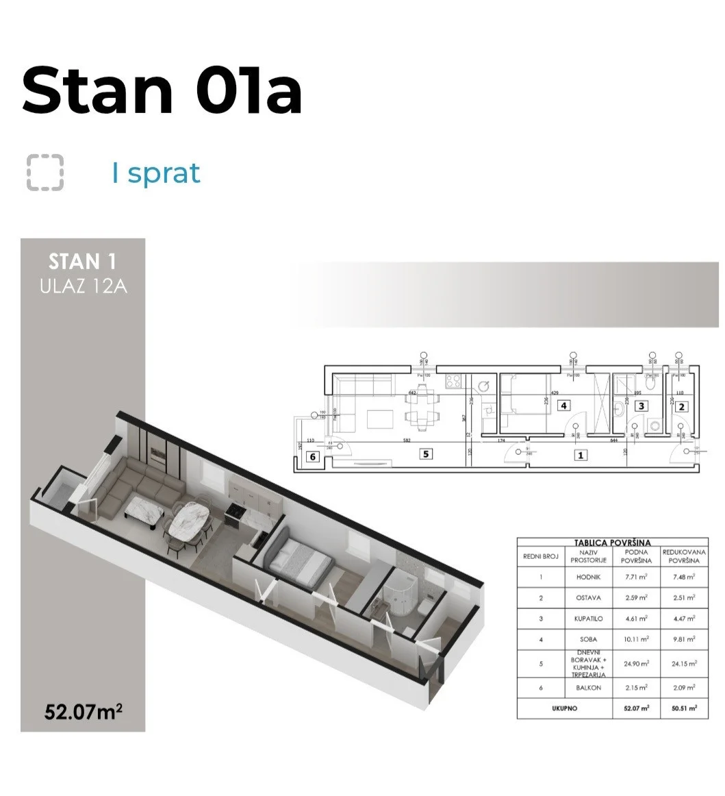 NOVI SAD. ADICE. DVOSOBAN STAN. SA PDV-OM.PARKING MESTO UKLJUČENO U CENU. ZGRADA ĆE BITI ZAVRŠENA DO 1 NOVEMRA.(Svet
