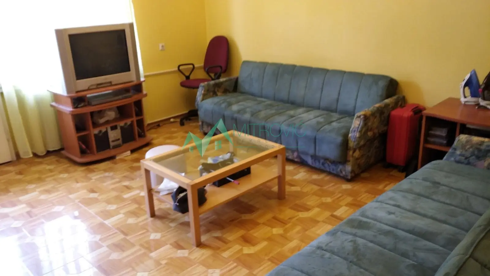 Novi Sad - CENTAR, dvosoban stan 62m2