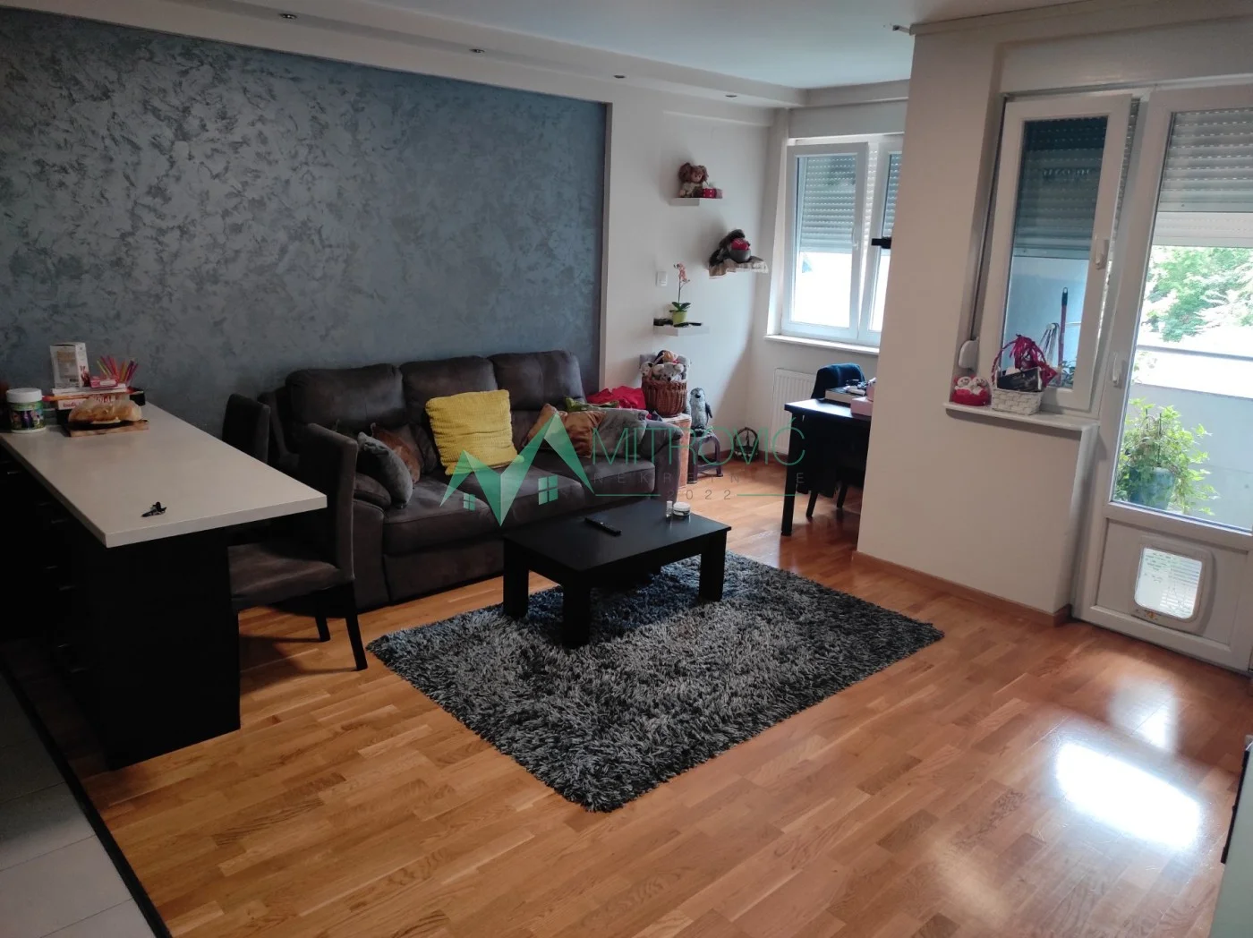 Šifra oglasa: 9102241 – Dvosoban namešten stan 42m², Grbavica, Novi Sad 
