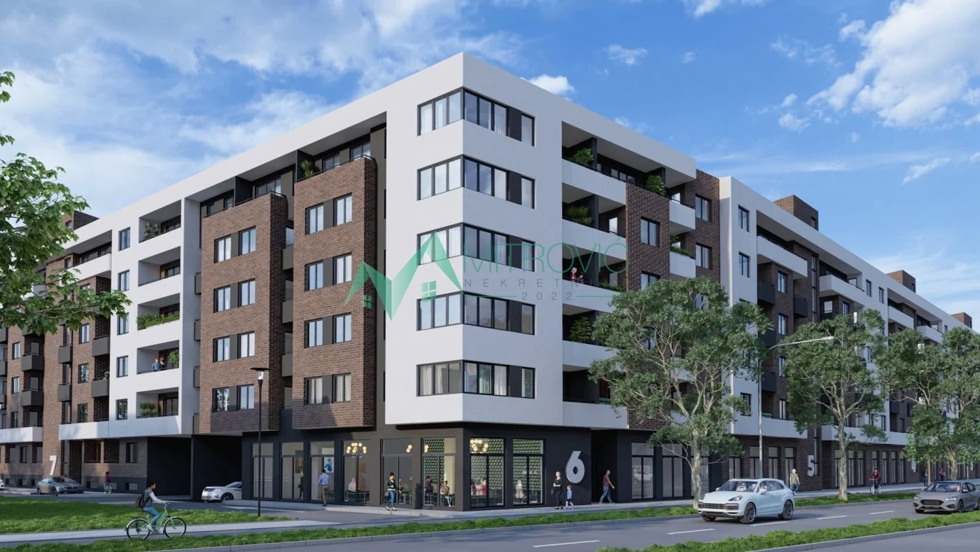 503 m2 u jednom nivou lokal u kompleksu SQUARE GARDEN Gordana Jojića  