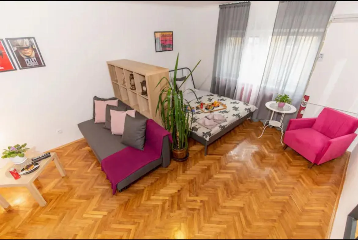 NOVI SAD. CENTAR. DVOIPOSOBAN STAN. Renoviran stan pre 5 godina.Stan je trenutno podeljen na dve stambene jedinice sa