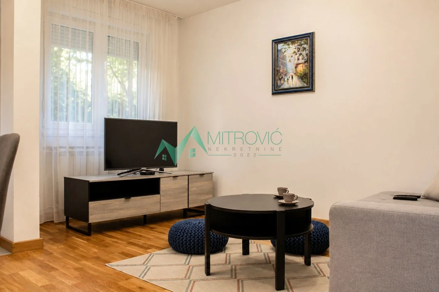 Šifra: 9102313 | Moderan trosoban stan za izdavanje – Sajmište, Novi Sad | 72m² | 1.000 € 