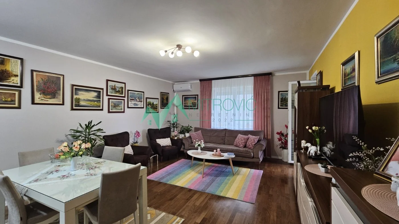 Porodičan 3.5 stan sa dvorištem i parkingom – Adice, 68m² (1004501)