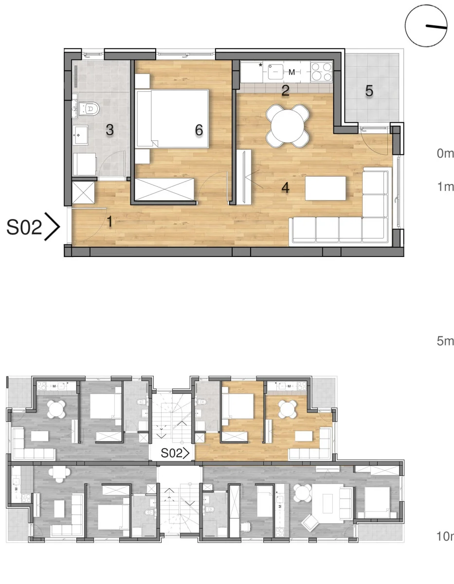 NOVI SAD. ADICE. DVOSOBAN STAN. SA PDV-OM(Svet nekretnine, Novi Sad, Reg. br. 405)